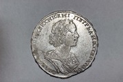 Редкая монета полтина 1724 г. с двойной ошибкой на гурте - ПОЛТИNNИК