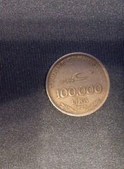 Турция 100.000 лир,  1999