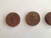 Медные монеты 1757 - 1773 годов