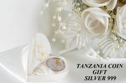 Свадебный подарок монета Love Forever Танзанийский шиллинг