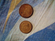 Монеты 5 рублей и 50 рублей