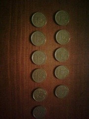 продаю 15 копеечные монеты